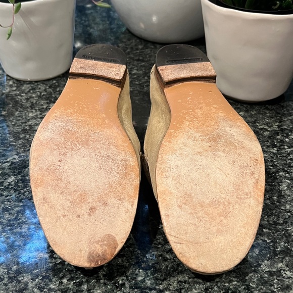 GUCCI 1953 Horsebit Labrador Beige Suede Loafers - Picture 5 of 6